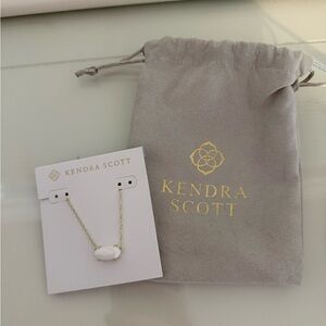 Kendra Scott White Ever Necklace